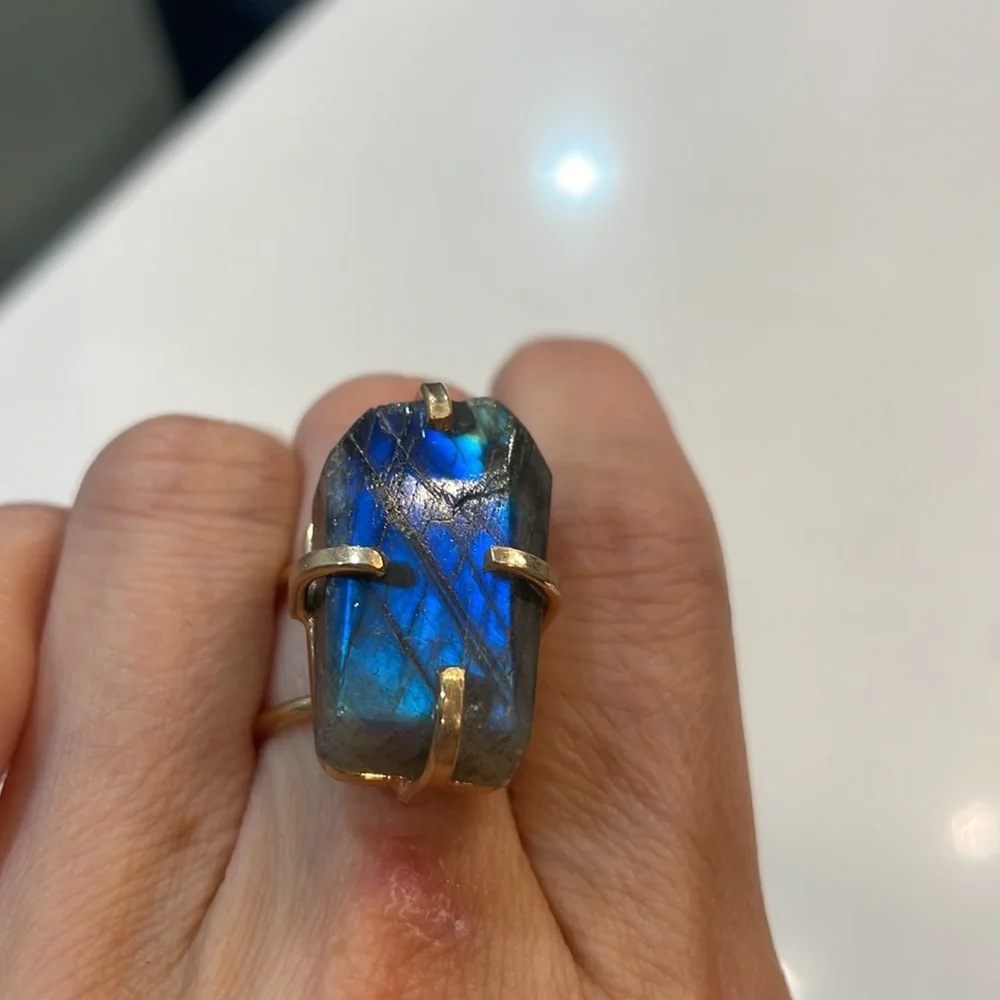 RESERVED - 3 CRYSTAL RING BUNDLE - Picture 7 of 7